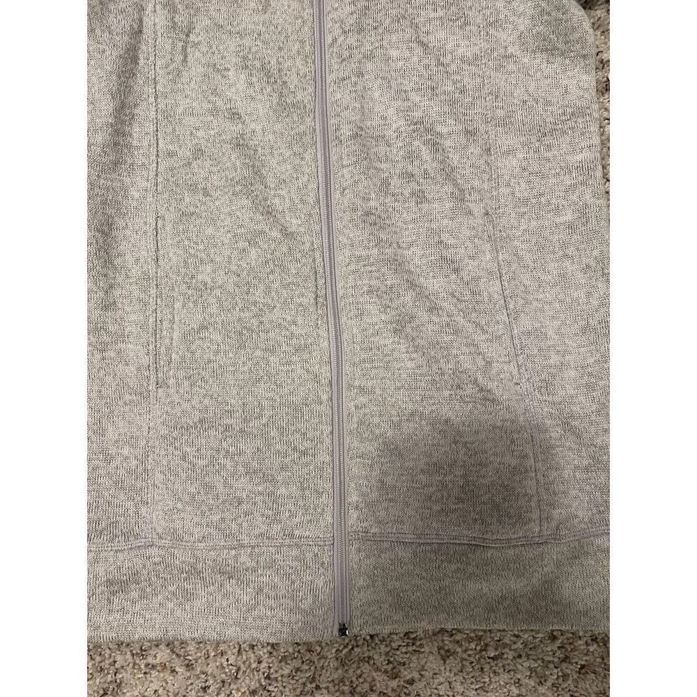 Women Long Sleeve Zip Up St. John’s Bay Size Medium Gray Msrp $64 - Picture 8 of 12
